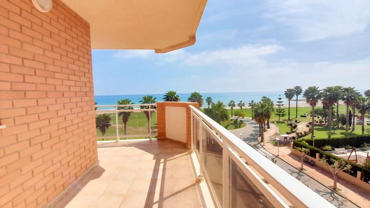 Ferienwohnung Ayf Frontal Al Mar Con 2 Terrazas Y Wifi Oropesa del Mar Exterior foto