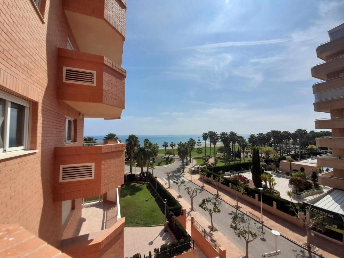 Ferienwohnung Ayf Frontal Al Mar Con 2 Terrazas Y Wifi Oropesa del Mar Exterior foto