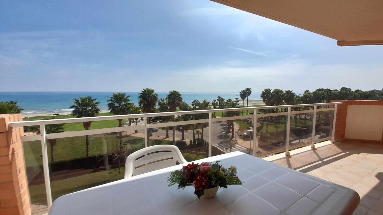 Ferienwohnung Ayf Frontal Al Mar Con 2 Terrazas Y Wifi Oropesa del Mar Exterior foto