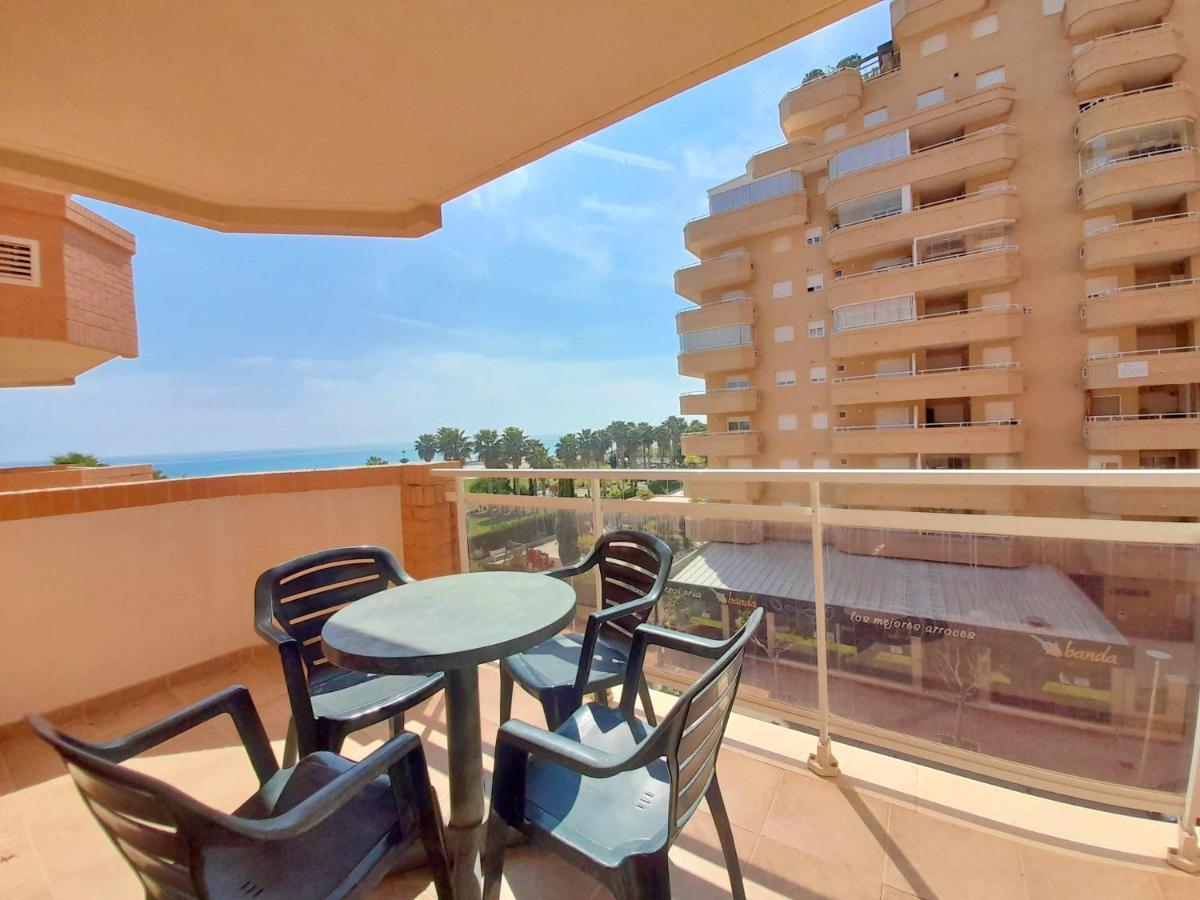 Ferienwohnung Ayf Frontal Al Mar Con 2 Terrazas Y Wifi Oropesa del Mar Exterior foto